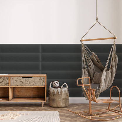 Upholstered Panel Magic Velvet Graphite