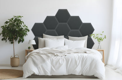 Upholstered Panel Magic Velvet Graphite