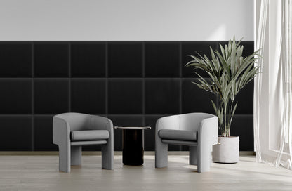 Upholstered Panel Magic Velvet Black