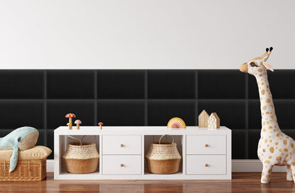 Upholstered Panel Magic Velvet Black