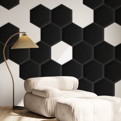 Upholstered Panel Magic Velvet Black