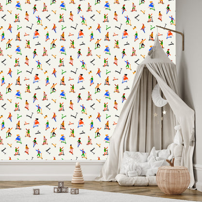 Wallpaper People On Scooters