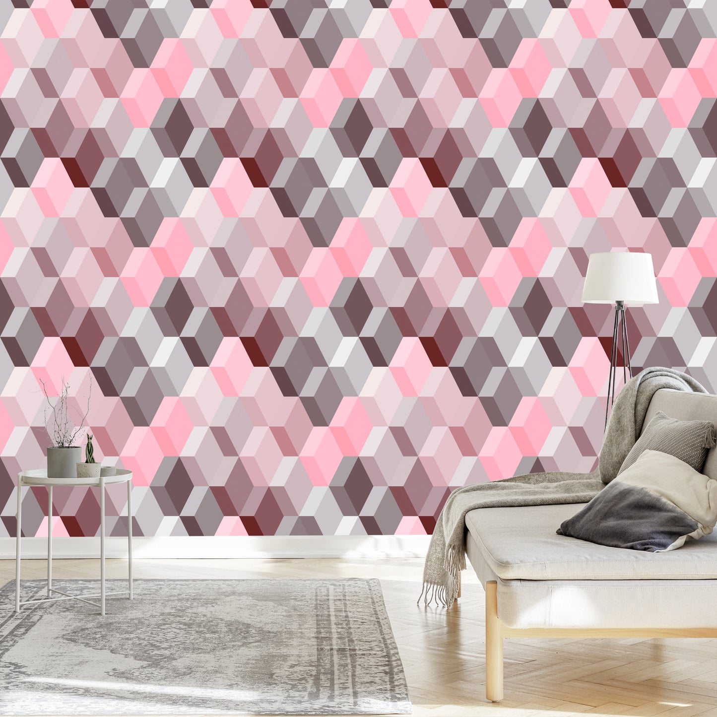 Wallpaper 3D - Modernist Geometric Pattern
