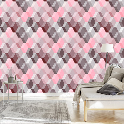 Wallpaper 3D - Modernist Geometric Pattern