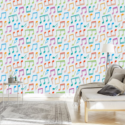 Wallpaper 3D Modern Optical For A Baby's Room