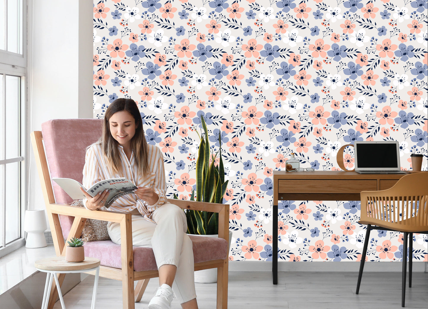 Wallpaper Colorful Spring Flowers
