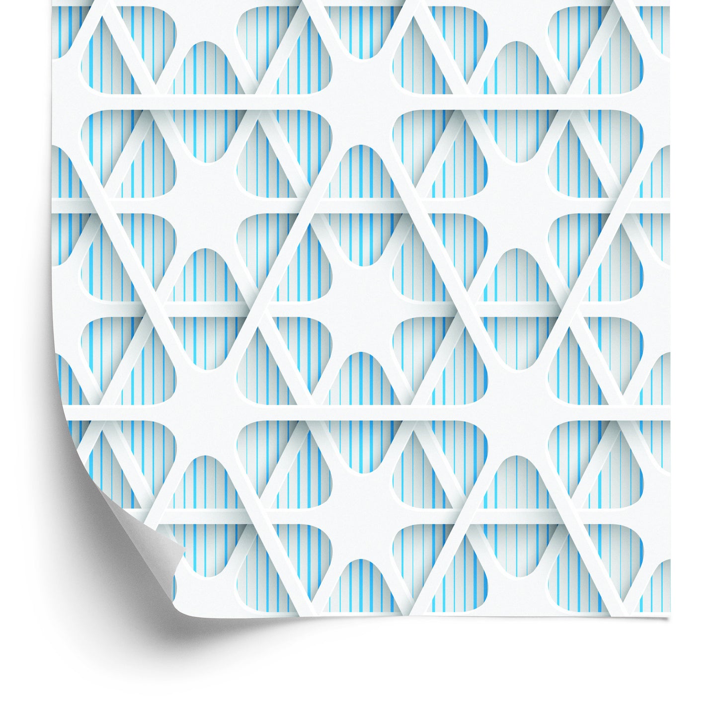Wallpaper Optical Geometric 3D For The Bedroom