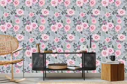 Wallpaper Beautiful Blooming Flowers