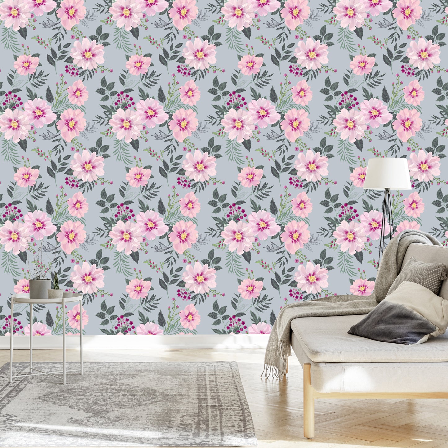 Wallpaper Beautiful Blooming Flowers