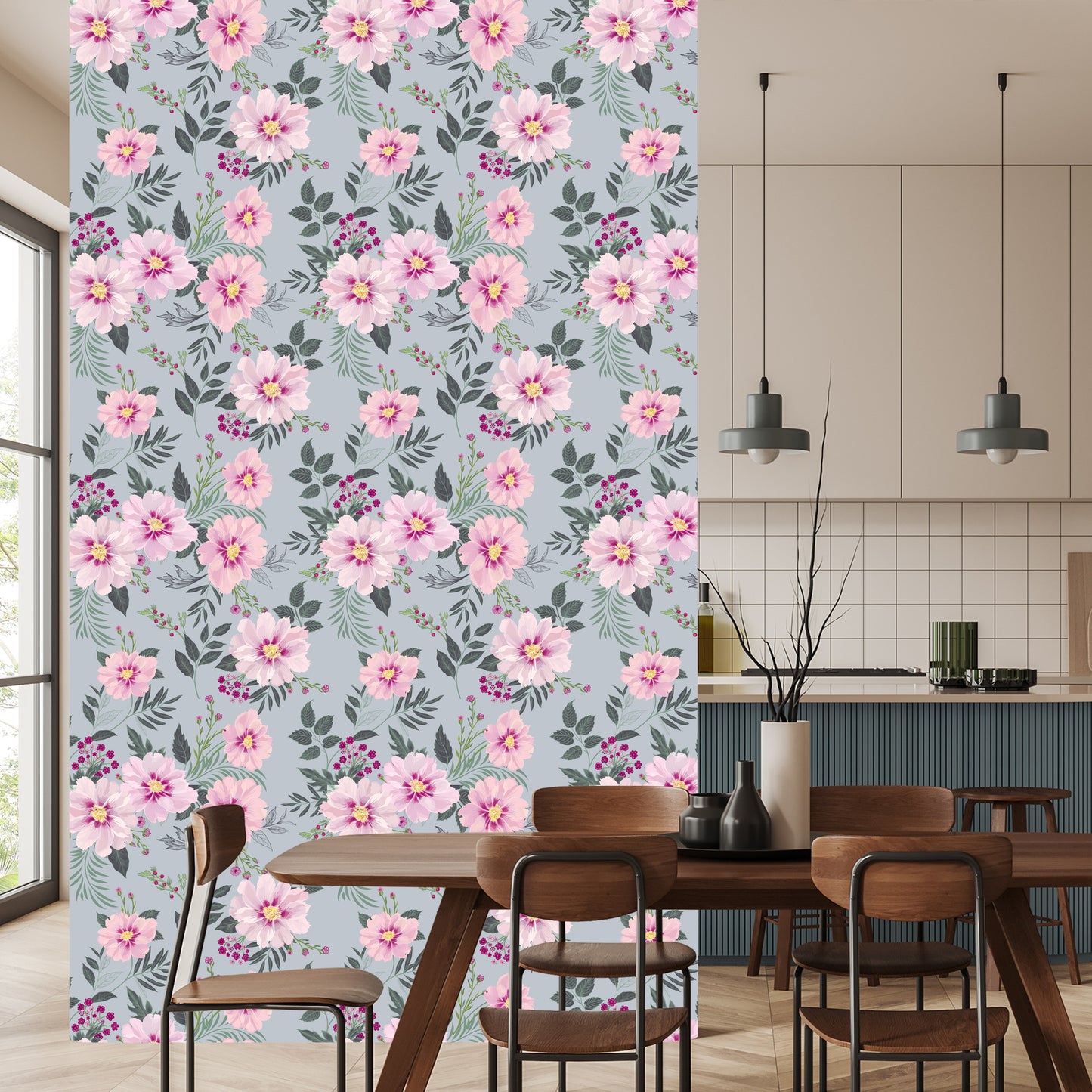 Wallpaper Beautiful Blooming Flowers