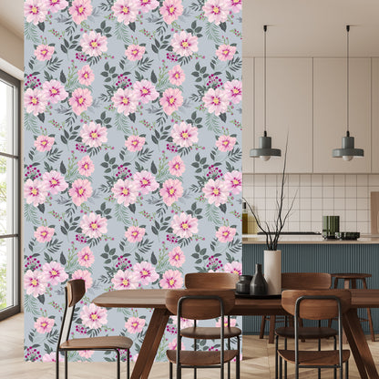 Wallpaper Beautiful Blooming Flowers