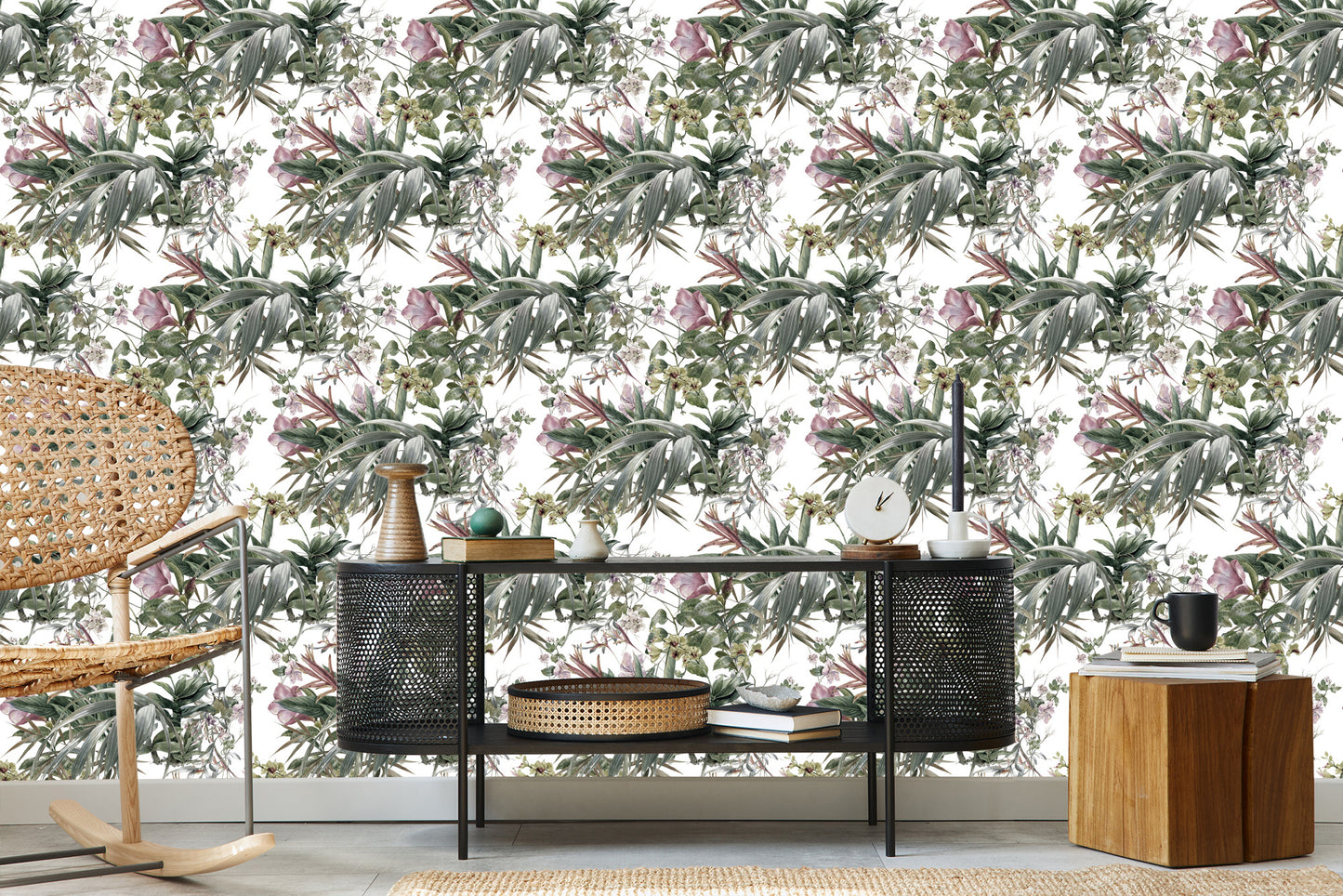 Wallpaper Watercolor Flowers