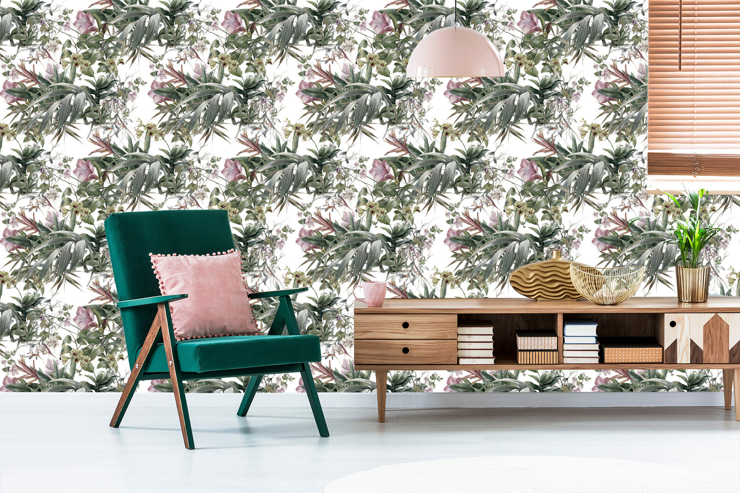Wallpaper Watercolor Flowers