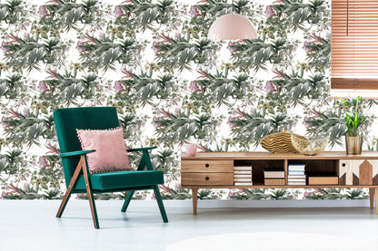 Wallpaper Watercolor Flowers