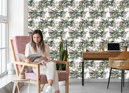 Wallpaper Watercolor Flowers