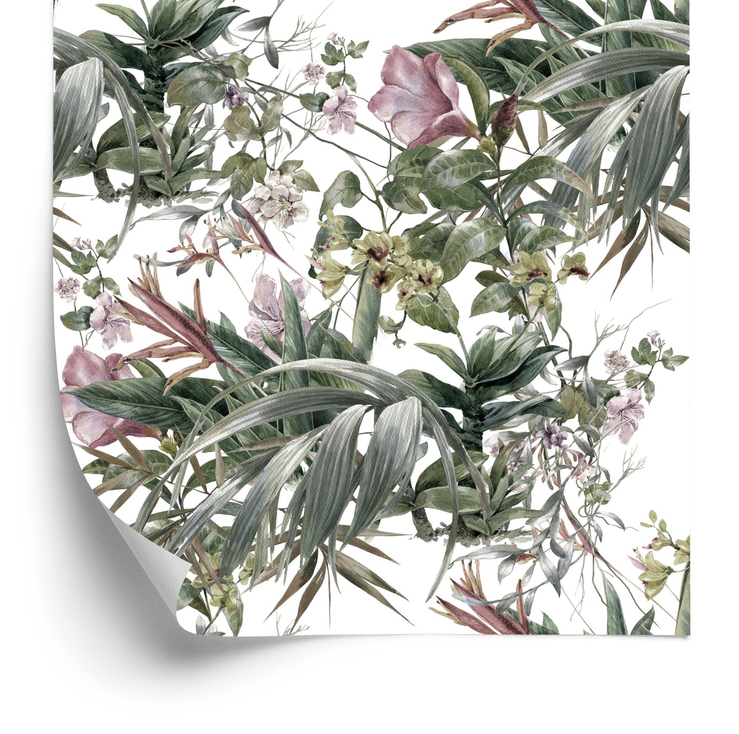 Wallpaper Watercolor Flowers