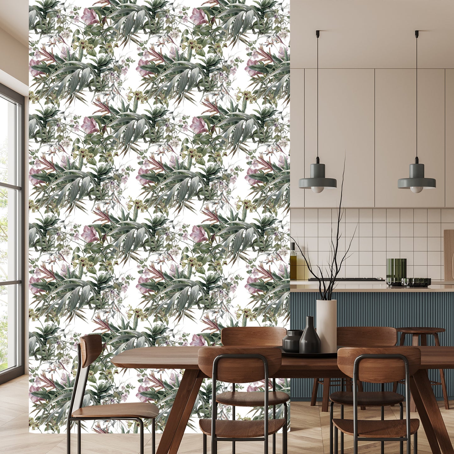 Wallpaper Watercolor Flowers