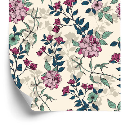 Wallpaper Romantic Flowers