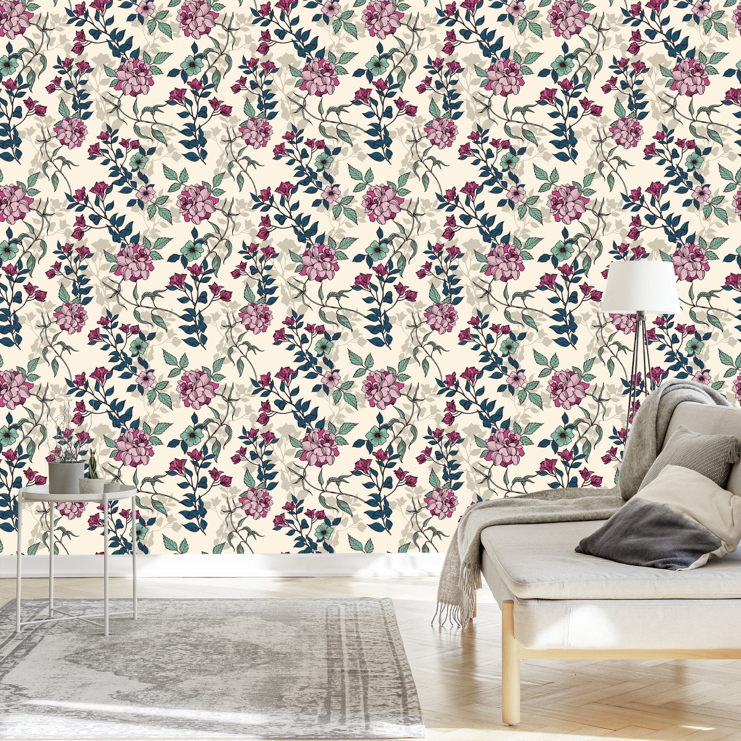 Wallpaper Romantic Flowers