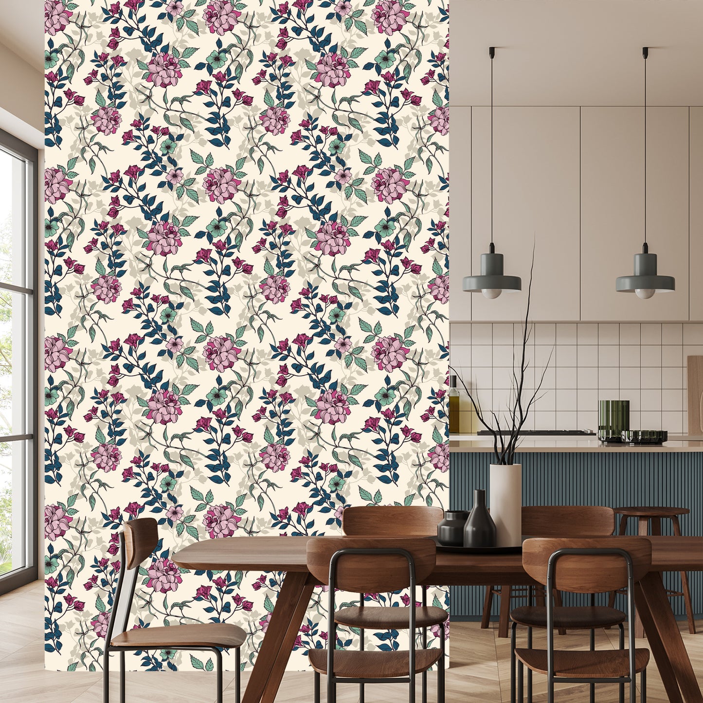 Wallpaper Romantic Flowers