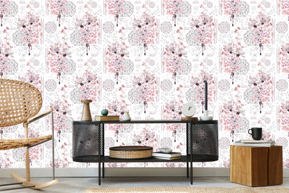 Wallpaper Flowers And Ornaments