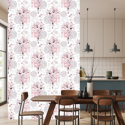 Wallpaper Flowers And Ornaments