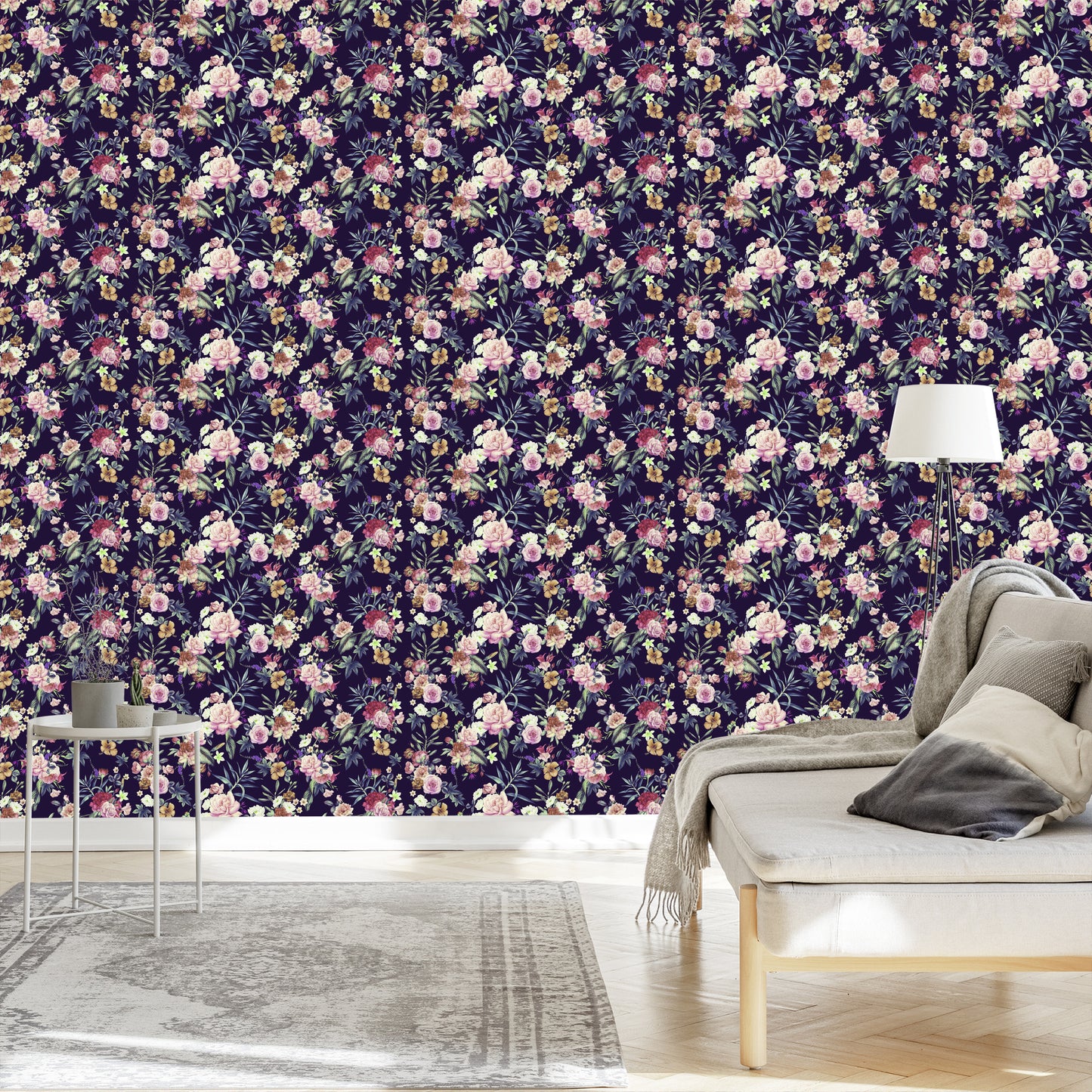 Wallpaper Vintage Flowers