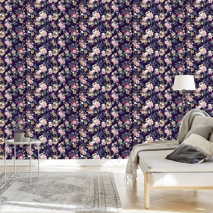 Wallpaper Vintage Flowers