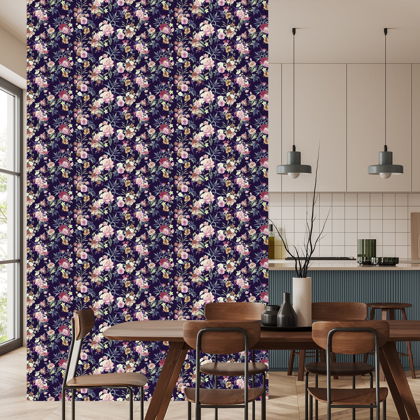 Wallpaper Vintage Flowers