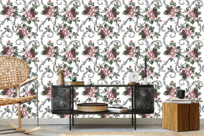 Wallpaper Blooming Flowers