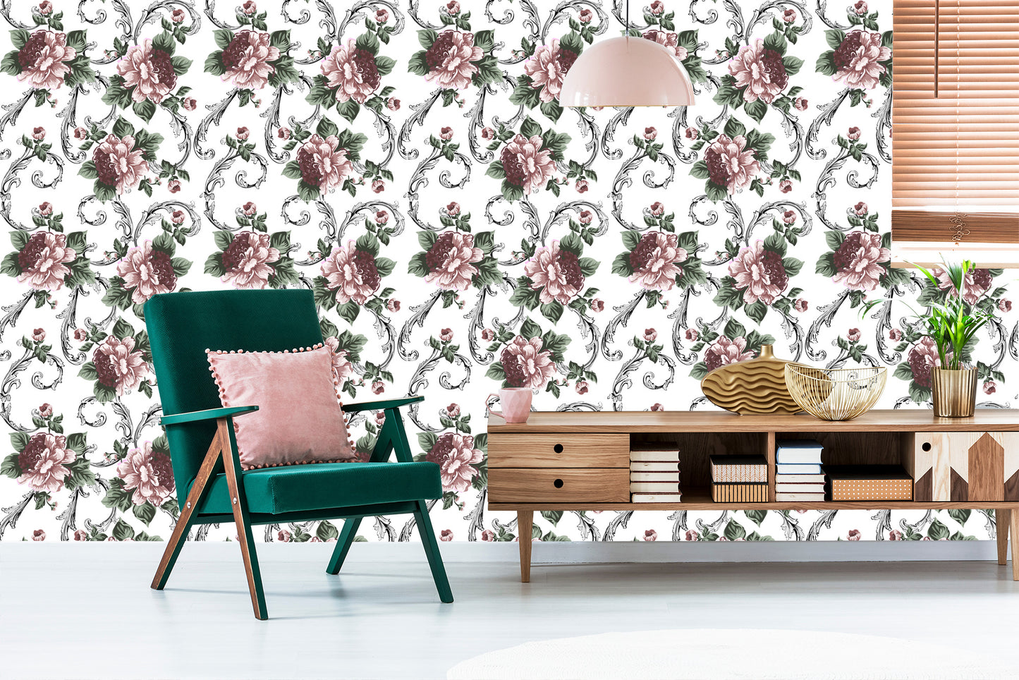 Wallpaper Blooming Flowers