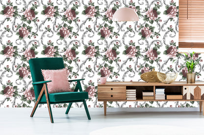 Wallpaper Blooming Flowers