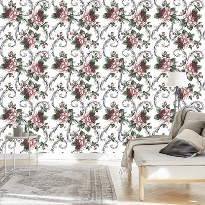 Wallpaper Blooming Flowers