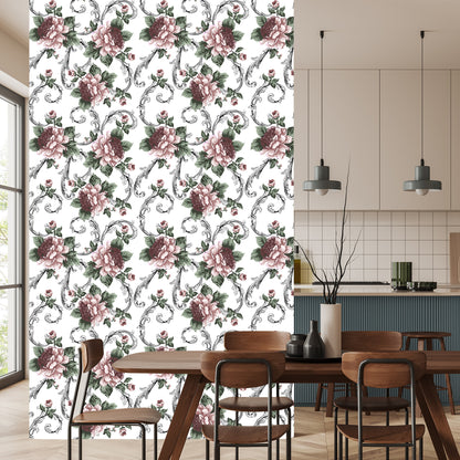 Wallpaper Blooming Flowers