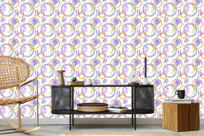 Wallpaper Lavender Bouquets