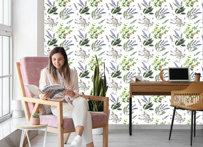Wallpaper Lavender Flowers
