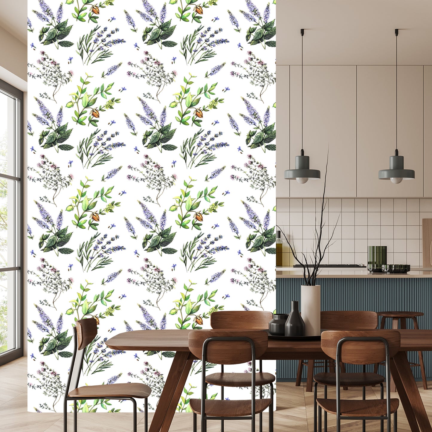 Wallpaper Lavender Flowers