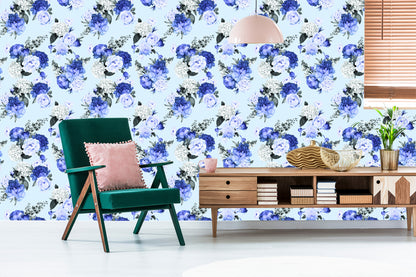 Wallpaper Delicate Peonies