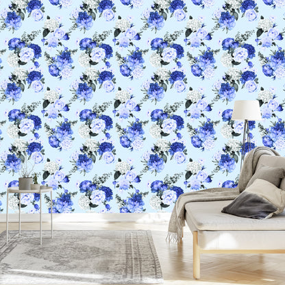Wallpaper Delicate Peonies
