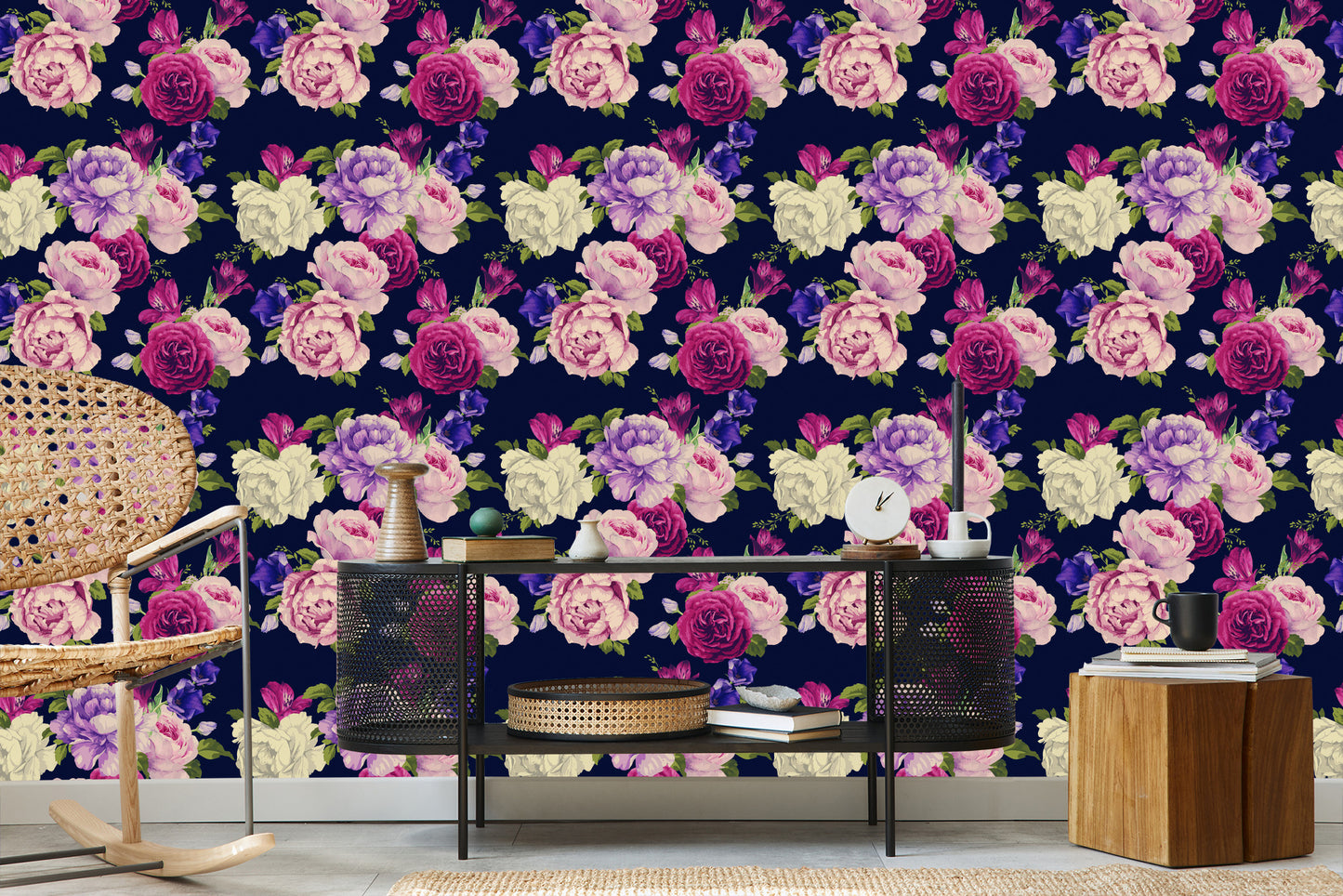 Wallpaper Colorful Roses