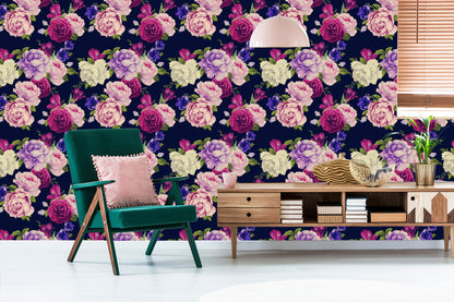 Wallpaper Colorful Roses