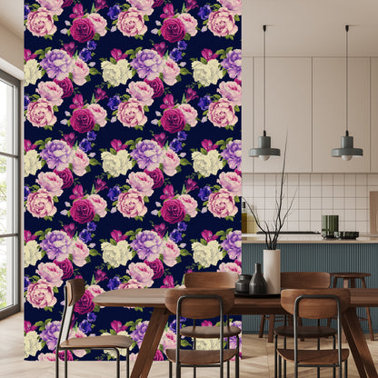 Wallpaper Colorful Roses