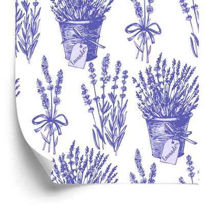 Wallpaper Lavender Plants