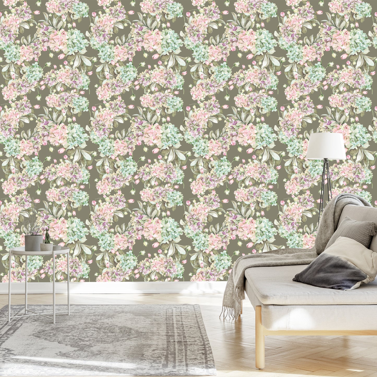 Wallpaper Pastel Peonies