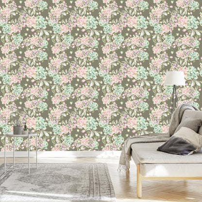 Wallpaper Pastel Peonies
