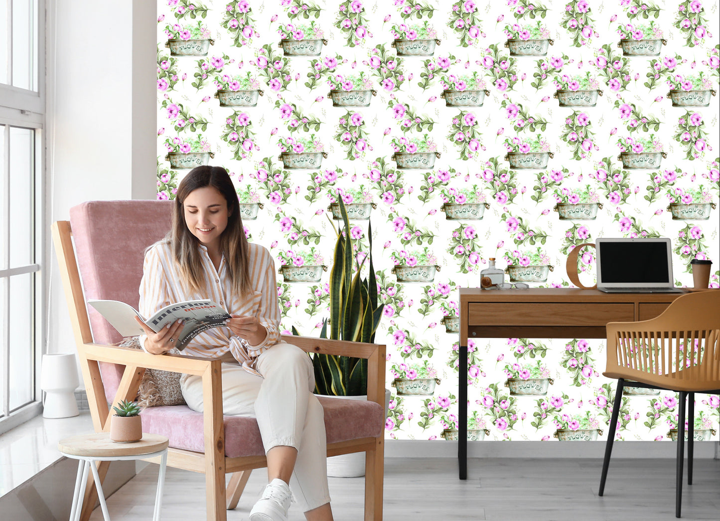 Wallpaper Bright Roses