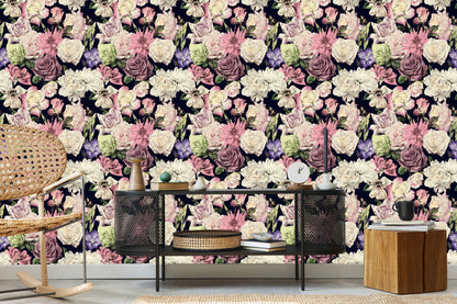 Wallpaper Roses, Tulips