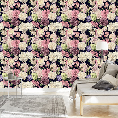 Wallpaper Roses, Tulips