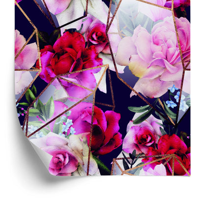 Wallpaper Roses In A Modern Edition