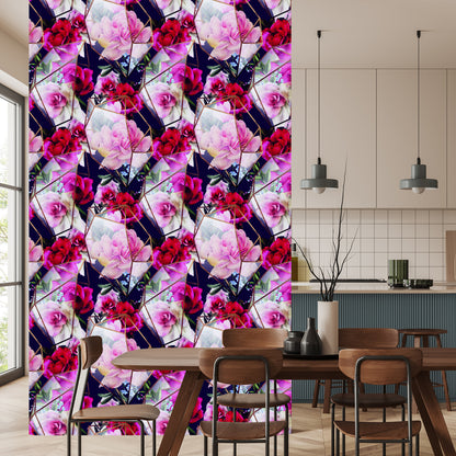 Wallpaper Roses In A Modern Edition